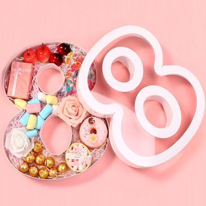 Tellingyou Heart Shaped Cardboard Serving Tray <b>Box</b> <b>White</b> For Gift Craft Storage - Product Image 1