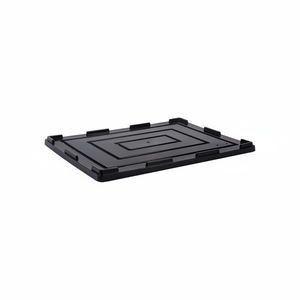 Etap Heavy Duty PP 80x60 Food <b>Container</b> with Lid <b>Clear</b> Cover for Garage Organizing & Storing Items - Product Image 2
