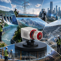 Cámara HD de 45MP con Alcance Ultra Largo de 1845m, Campo de Visión Completo de 360°, RIEGL Integrado GEOSUN GS-2000R, Alta Precisión 10pts/m, Aeronave Premium