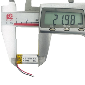 Batería de Iones de Litio 381020 de 50 mAh y 3.7 V para Dispositivos Electrónicos, Recargable, de Polímero, Alta Capacidad de Fábrica - Product Image 3
