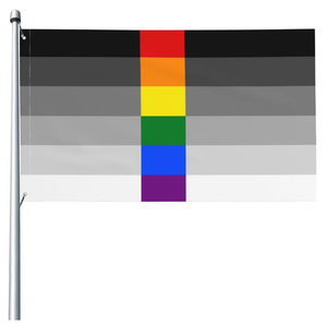 Drapeau LGBTQ Trans Pride de 3x5 pieds, drapeau LGBTQ, fête d'accueil <span class=keywords><strong>tout</strong></span> compris, décorations extérieures, décorations pour la maison, le jardin, la cour - Product Image 5