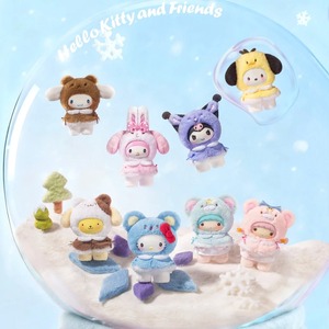 Caja Sorpresa Original Sanrio Serie Capa Pequeña de PVC, Muñeca de Dibujos Animados Magnética de Mano de Kitty, Kuromi y <span class=keywords><strong>Melody</strong></span>, Accesorios, Juguete de Regalo Misterioso - Product Image 1