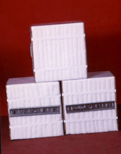 Ruban isolant thermique en fibre de silicate d'aluminium, ignifuge, résistant aux températures, pour scellement de fours, modèle 00515, 600°C, usage thermique - Product Image 5