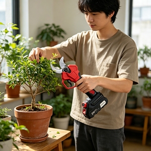 Sécateur sans fil L&<span class=keywords><strong>P</strong></span> à moteur sans balais 21V, diamètre de coupe 40mm, tige extensible, outil de jardin, batterie Li-ion, couple élevé, OEM - Product Image 5