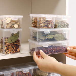 Boîte octogonale moderne de rangement d'épices Compartiment <span class=keywords><strong>à</strong></span> rabat en plastique <span class=keywords><strong>Aérateur</strong></span> de cuisine ménager pour cannelle poivre séché autres épices - Product Image 3