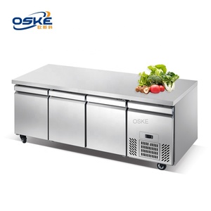 Thương mại dưới quầy thép không gỉ tủ đông tủ lạnh bàn làm việc tủ lạnh đơn nhiệt độ phong cách - Product Image 1