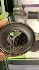 Silenciador de escape XG a precio barato, Colector de llama de acero inoxidable con resonador de diferentes tamaños - Product Image 2