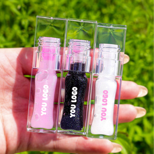 Hot bán nhãn hiệu riêng rõ ràng ống đầy đặn Son bóng mỹ phẩm tùy chỉnh thuần chay giữ ẩm ánh sáng lung linh thay đổi màu sắc sáng bóng son bóng - Product Image 1