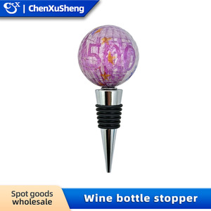 Christmas Wine Stopper Set Plastic Bottle Seal With Santa Snowman Design For Holiday Decoration - Product Image 5