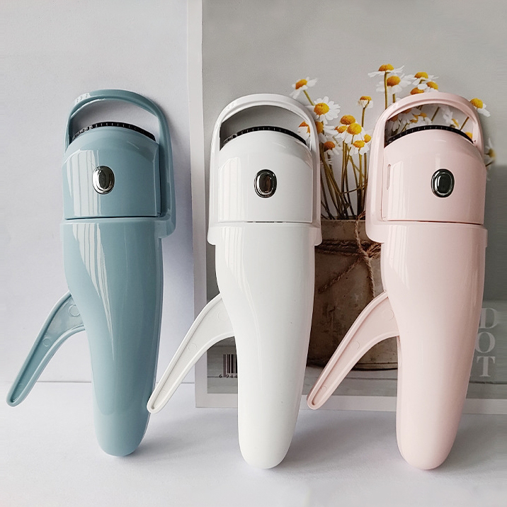 Оптовая продажа OEM перезаряжаемый долговечный мини-инструмент для макияжа силиконовый электрический щипцы для завивки ресниц с подогревом