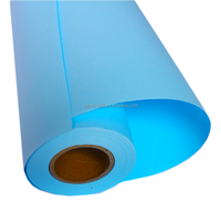 Rouleau de papier CAD bleu 20''*50 yards le moins cher, en pâte non couchée, qualité supérieure pour plans et copies, pour impression jet d'encre, directement de l'usine