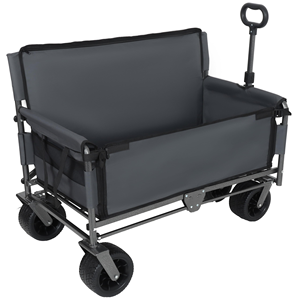 Portable Multifunctional Aluminum Four-Wheel Folding <strong>Trolley</strong> Platform Camping Cart Outdoor Reclining Chair Children Foldable - Product Image 4
