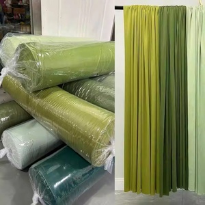 Outdoor-Hochzeits-Hintergrunddekoration 2-Wege-Elastischer Polyesterstoff für Bühnen- und Bogendekoration - Product Image 4