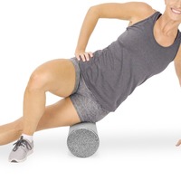 Rouleau de yoga en EPP massif économique pour usine, colonne de massage rigide en mousse haute densité pour soulagement musculaire des tissus profonds, vente en gros ODM