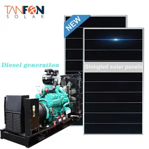 30kw diesel generator price 20kw 25kw 30kw solar power system 3 phase inverter Hybrid solution