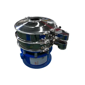 Tamis vibrant de grande capacité Machine à tamis rotatif électrique ronde Fabrication de tamis Tamis vibrant rotatif pour sucre