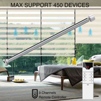 Motor Tubular Inteligente Recargable de 16 mm con WiFi, ZigBee, Matter/Thread, para Persianas Enrollables y Cortinas
