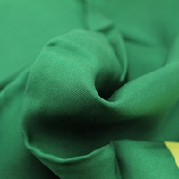 Écharpe longue rayée jaune citron et verte en soie 100% personnalisée avec logo pour femmes, idéale pour les universités et les sororités – Vente en gros Chine