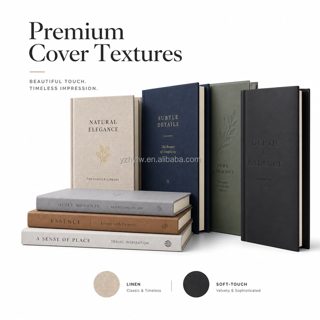 Custom Hardcover Book Printing with Gold Foil Spot UV Art Paper