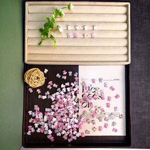 Breloques en vrac pour bijoux, lettres, étoiles et visages souriants décoratifs en argent pour coques d'<span class=keywords><strong>iPhone</strong></span> - Product Image 2