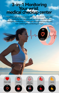 Smartwatch Unisex <span class=keywords><strong>GT3</strong></span> <span class=keywords><strong>Pro</strong></span> 2026 con Fotocamera Remota, Notifiche Messaggi, Monitoraggio del Sonno, Frequenza Cardiaca, Pressione Sanguigna e Direzione della Qibla - Product Image 6