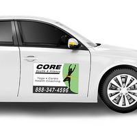 Calcomanías Magnéticas Personalizadas para Autos, Resistentes al Agua, Multicolores, con Logotipo de Empresa, Publicidad Comercial, Impresión UV, Letrero Magnético Personalizado con Acabado Brillante