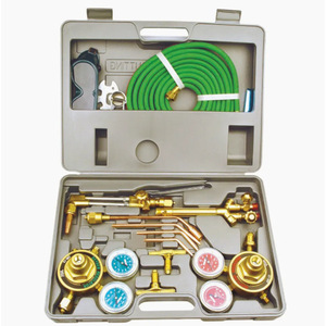 American-style oxygen gauge, acetylene gauge, OXYGEN REGULATOR, ACETYLENE REGULATOR <b>welding</b> and cutting <b>kit</b> - Product Image 5