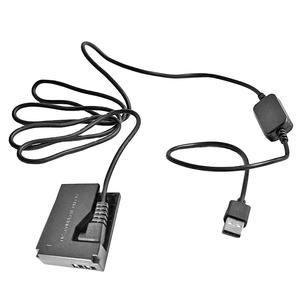 Batería Dummy de LP-E10 + Cable de carga USB, adaptador PS700 para Canon 1500D 2000D 3000D 4000D, Banco de energía de cámara ACK-E10 LP E10 <span class=keywords><strong>DR</strong></span>-E10 - Product Image 1
