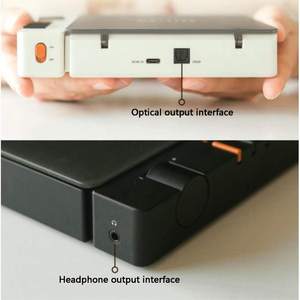 Factory <b>Custom</b> Retro Hi Fi BT Portable <b>CD</b> Player for Music Lover with Rechargeable Battery and Type C Interface - Product Image 5