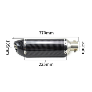 Système d'échappement complet pour moto, tuyau de liaison pour Kawasaki <span class=keywords><strong>Ninja</strong></span> <span class=keywords><strong>400</strong></span> Ninja400 EX400 Z400 Z400 <span class=keywords><strong>2017</strong></span> 2018 2019 2020 2021 - Product Image 3