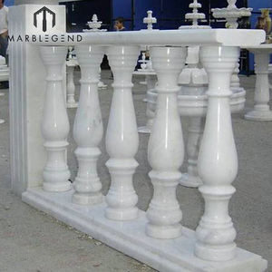 <span class=keywords><strong>Balaustrada</strong></span> <span class=keywords><strong>de</strong></span> balcón <span class=keywords><strong>de</strong></span> mármol blanco <span class=keywords><strong>de</strong></span> <span class=keywords><strong>piedra</strong></span> natural china a <span class=keywords><strong>precio</strong></span> barato - Product Image 5