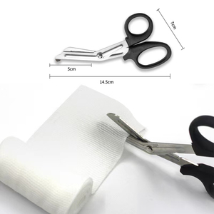 Noodsituatie Medische Tactische Tourniquet Ondersteuning Kit Mode Stijl Opbergdoos Tas Trauma Roterende Poort Gereedschap Gaas Schaar Polyester - Product Image 5