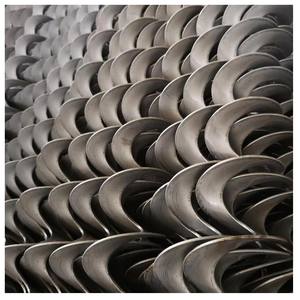 Aşınmaya dayanıklı Spiral bıçak ile iyi satış paslanmaz çelik helisel uçuş vidalı konveyör yeni durum rulman - Product Image 6