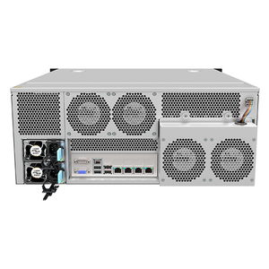 Châssis de serveur 4U 4 baies GPU 450 mm, boîtier de serveur avec backplane 6 Go, vente directe usine, cartes graphiques personnalisées, serveur 4U 4 baies - Product Image 4