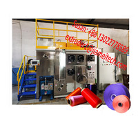 Pour l'enseignement universitaire formation recherche petite échelle polyester fdy poy laboratoire pilote humide machine à filer