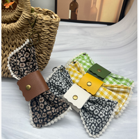 Étui à lunettes mignon avec nœud en dentelle, pochette portable pour lunettes, sac de rangement pour lunettes avec porte-clés, étui à lunettes tendance pour femmes