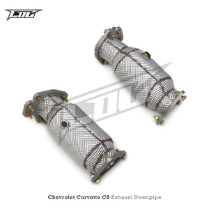 Sistema de Escape Trasero de Titanio BOSKA para Chevrolet Corvette C8 Stingray Z51 E-Ray 6.2L LT2 2019-2025, Silenciador Valvetrónico - Product Image 2