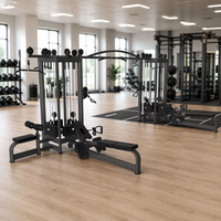 Câble croisé Jungle 8 Stations MND-AN60, équipement de musculation multifonctionnel populaire 5 en 1, rack d'entraînement, fonctionnalité multi-stations