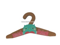 Cintres en carton écologiques et non toxiques personnalisés pour enfants, 330x175mm, recyclables pour la vente de vêtements pour bébés