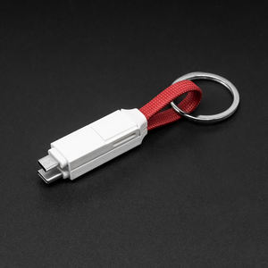 ไอเดียใหม่พวงกุญแจแม่เหล็กแบบ3 in 1สายชาร์จ USB C จำนวนมากโฆษณา & ของขวัญส่งเสริมการขายสำหรับขายส่ง - Product Image 6