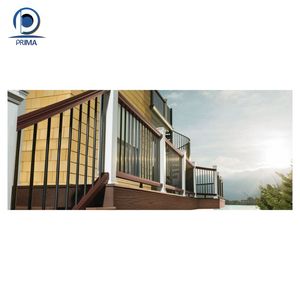 Prima ringhiera Design moderno ringhiera del balcone in vetro/barra di asta/cavo di filo di ringhiera balaustra - Product Image 4