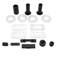 Services de pièces personnalisées Composants en plastique ABS pp Pom Plastique Nylon PEEK Pièces CNC personnalisées Tournage Fraisage CNC Services d'usinage