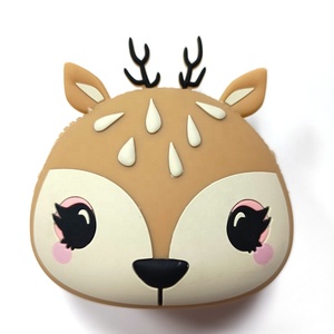 กระเป๋าดีไซน์รูปสัตว์น่ารักกระเป๋าใส่เหรียญซิลิโคนแมวออกแบบได้เองซิปเป็นมิตรต่อสิ่งแวดล้อม - Product Image 4