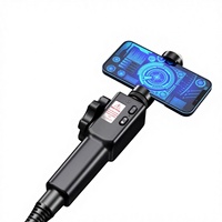 Kamera Boreskop Artikulasi 5.5mm Endoskop Pengarah Dua Arah untuk Inspeksi Rayap Kompatibel dengan iPhone dan Android