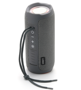 Enceinte sans fil portable avec son stéréo haute fidélité, étanche IPX5, colonne extérieure, lumière LED RVB, enceinte sans fil avec bande de suspension - Product Image 6