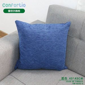 Cojines de Chenilla Azules de 45 cm, Cojín de Chenilla, Categoría de Productos: Cojines y Almohadas - Product Image 2