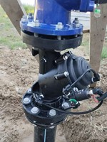Vannes solénoïdes en plastique à auto-décharge de pression 3 pouces DN80 9V 12V 24V 110V pour irrigation goutte-à-goutte et arrosage