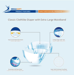 Commercio all'ingrosso Pannolino Prodotto Del Bambino Usa E Getta Pannolino Del Bambino Assonnato Produttore - Product Image 2