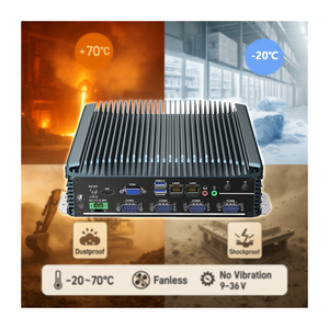 OEM ODM Service CPU แรม4GB 8GB 16GB ที่เก็บข้อมูล SSD HDD ตัวเลือกขนาดหน้าจอที่เลือกได้ทนทานมินิพีซีอุตสาหกรรม - Product Image 2