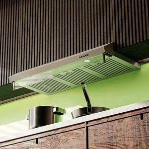 प्रीमियम स्टेनलेस स्टील रसोई अर्क हुड क्लास एक + इलेक्ट्रिक कुकर हुड कार्बन फिल्टर - Product Image 2